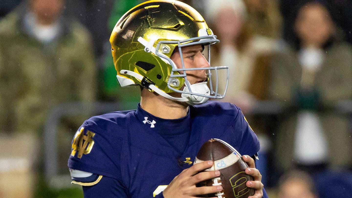 Exquisite As Cj Carr Opens Year 2 As Notre Dame’s Starter, What Is Qb’s Nfl Draft Outlook? View in 4K Exquisite As Cj Carr Opens Year 2 As Notre Dame’s Starter, What Is Qb’s Nfl Draft Outlook? View in 4K