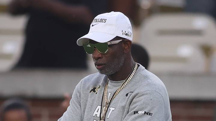 Sep 3, 2026; Atlanta, Georgia, USA; Colorado Buffaloes head coach Deion Sanders before the game at Bobby Dodd Stadium at Hyundai Field. Mandatory Credit: Brett Davis-Imagn Images Sep 3, 2026; Atlanta, Georgia, USA; Colorado Buffaloes head coach Deion Sanders before the game at Bobby Dodd Stadium at Hyundai Field. Mandatory Credit: Brett Davis-Imagn Images
