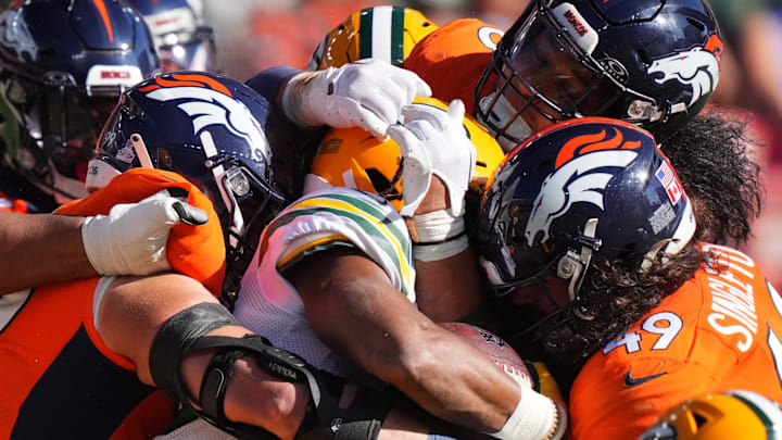 The Green Bay Packers will be challenged by a ferocious Broncos defense on Sunday. The Green Bay Packers will be challenged by a ferocious Broncos defense on Sunday.