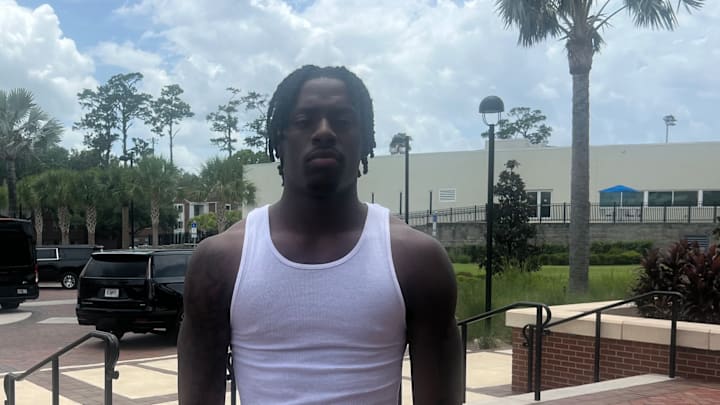 Alexander City (Ala.) Benjamin Russell five-star receiver Cederian Morgan Alexander City (Ala.) Benjamin Russell five-star receiver Cederian Morgan