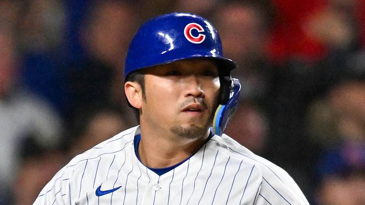 Sep 22, 2026; Chicago, Illinois, USA; Chicago Cubs right fielder Seiya Suzuki (27) scores against the Miami Marlins during the sixth inning at Wrigley Field. Mandatory Credit: Patrick Gorski-Imagn Images Sep 22, 2026; Chicago, Illinois, USA; Chicago Cubs right fielder Seiya Suzuki (27) scores against the Miami Marlins during the sixth inning at Wrigley Field. Mandatory Credit: Patrick Gorski-Imagn Images