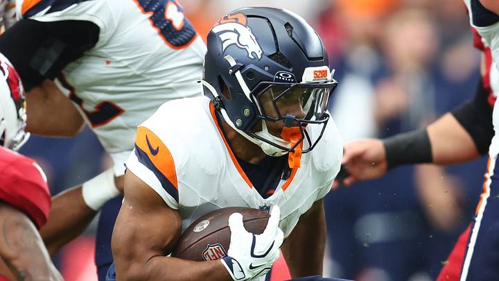 Denver Broncos running back JK Dobbins