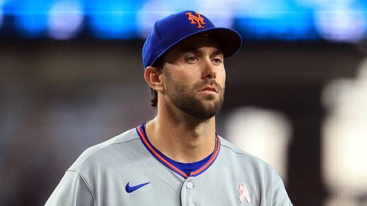 May 10, 2026; Phoenix, Arizona, USA; New York Mets pitcher David Peterson against the Arizona Diamondbacks at Chase Field. Mandatory Credit: Mark J. Rebilas-Imagn Images