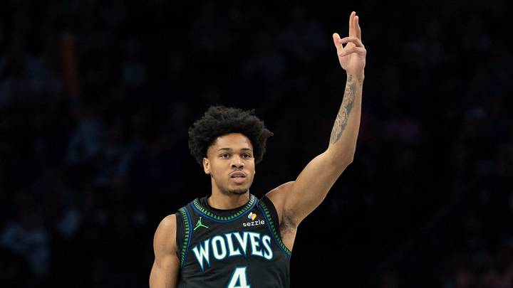 Minnesota Timberwolves guard Terrence Shannon Jr. Mandatory Credit: Jesse Johnson-Imagn Images