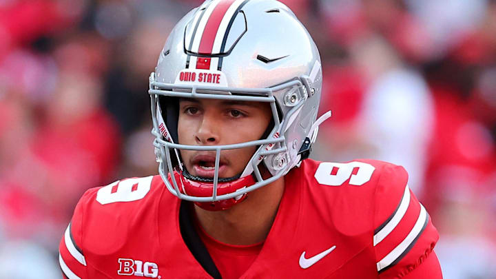 Ohio State Buckeyes quarterback Tavien St. Clair won't be able to show what he can do under center for a while