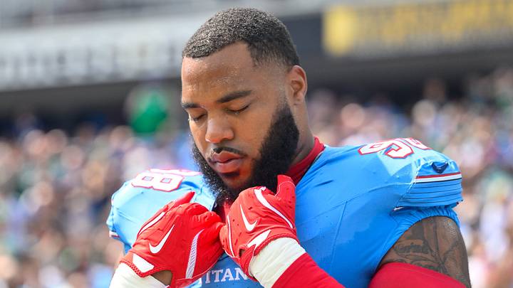 Tennessee Titans defensive tackle Jeffery Simmons