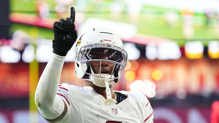Dec 21, 2025; Glendale, Arizona, USA; Arizona Cardinals cornerback Will Johnson (0) reacts after a pass defense against the Atlanta Falcons during the second half at State Farm Stadium. Mandatory Credit: Joe Camporeale-Imagn Images Dec 21, 2025; Glendale, Arizona, USA; Arizona Cardinals cornerback Will Johnson (0) reacts after a pass defense against the Atlanta Falcons during the second half at State Farm Stadium. Mandatory Credit: Joe Camporeale-Imagn Images