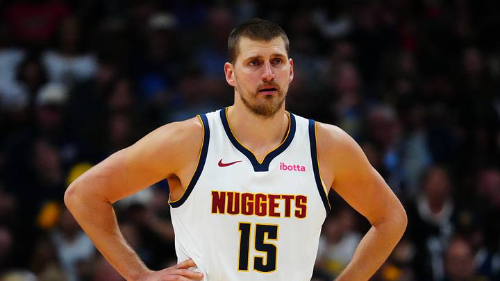 Oct 11, 2026; Denver, Colorado, USA; Denver Nuggets center Nikola Jokic (15) during the second quarter against the Chicago Bulls at Ball Arena. Mandatory Credit: Ron Chenoy-Imagn Images Oct 11, 2026; Denver, Colorado, USA; Denver Nuggets center Nikola Jokic (15) during the second quarter against the Chicago Bulls at Ball Arena. Mandatory Credit: Ron Chenoy-Imagn Images