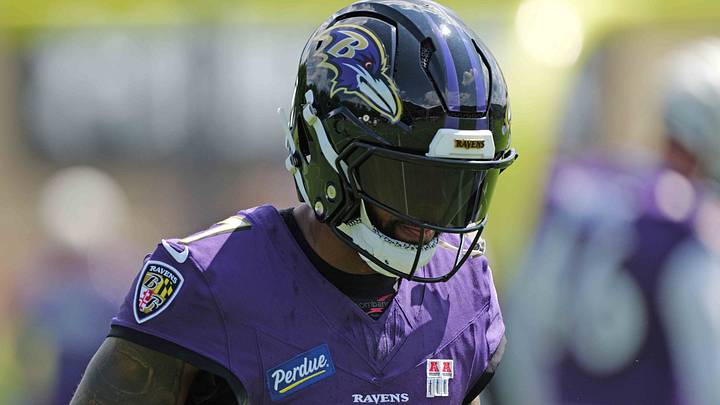 Baltimore Ravens wide receiver Rashod Bateman Baltimore Ravens wide receiver Rashod Bateman