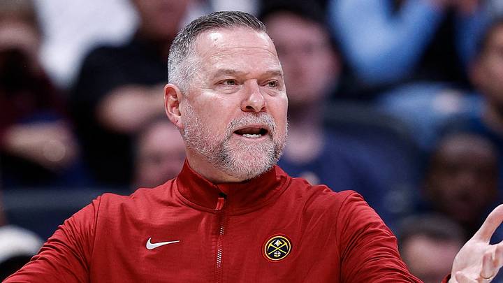 Mar 24, 2025; Denver, Colorado, USA; Denver Nuggets head coach Michael Malone gestures in the third quarter against the Chicago Bulls at Ball Arena. Mandatory Credit: Isaiah J. Downing-Imagn Images Mar 24, 2025; Denver, Colorado, USA; Denver Nuggets head coach Michael Malone gestures in the third quarter against the Chicago Bulls at Ball Arena. Mandatory Credit: Isaiah J. Downing-Imagn Images
