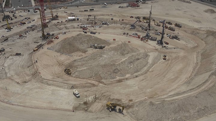 A's Ballpark Construction in Las Vegas