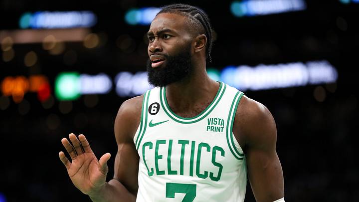 Boston Celtics forward Jaylen Brown 