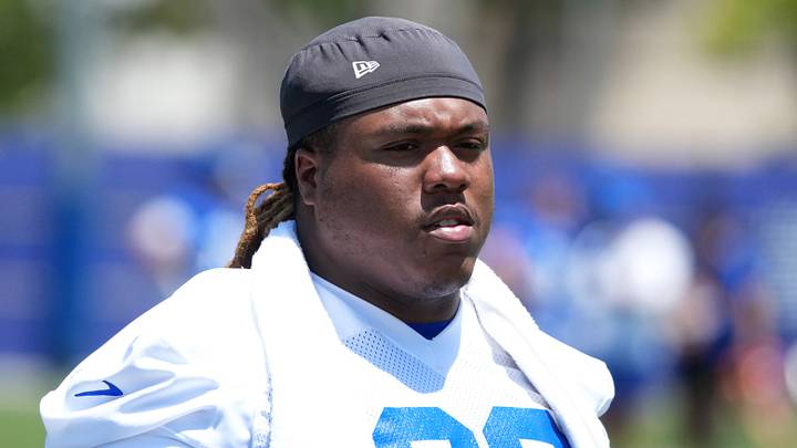 Los Angeles Rams defensive tackle Tim Keenan III.