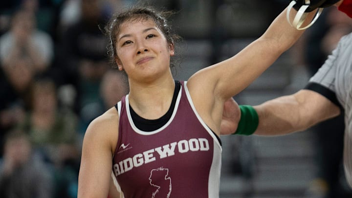 Francesca Gusfa of Ridgewood (NJ) is the nation's new top-ranked girls wrestler at 95 pounds.