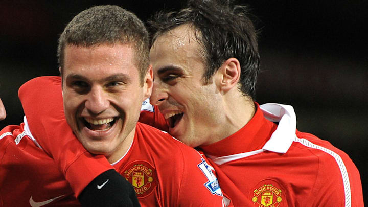 Where do Nemanja Vidic and Dimitar Berbatov rank?