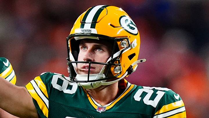 Green Bay Packers kicker Trey Smack.