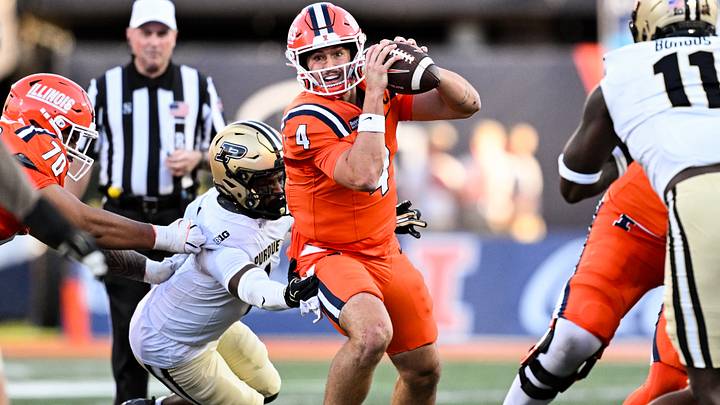 COLLEGE FOOTBALL: OCT 03 Purdue at Illinois COLLEGE FOOTBALL: OCT 03 Purdue at Illinois