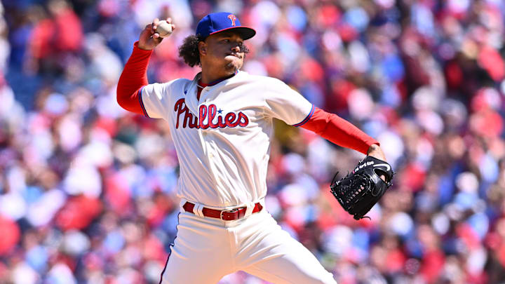 Philadelphia Phillies pitcher Taijuan Walker (99)
