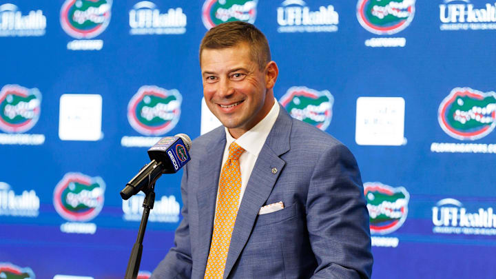 Florida Gators head coach Jon Sumrall urged the fanbase to give him a shot.