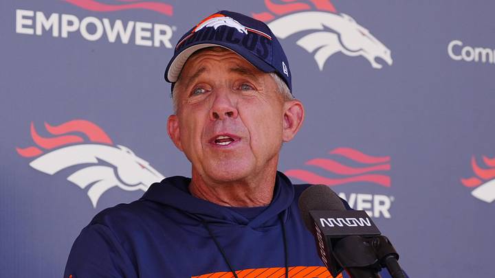 Denver Broncos head coach Sean Payton Denver Broncos head coach Sean Payton