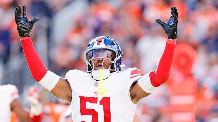 New York Giants linebacker Abdul Carter