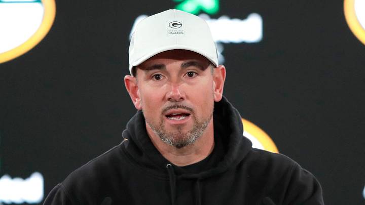 Green Bay Packers head coach Matt LaFleur