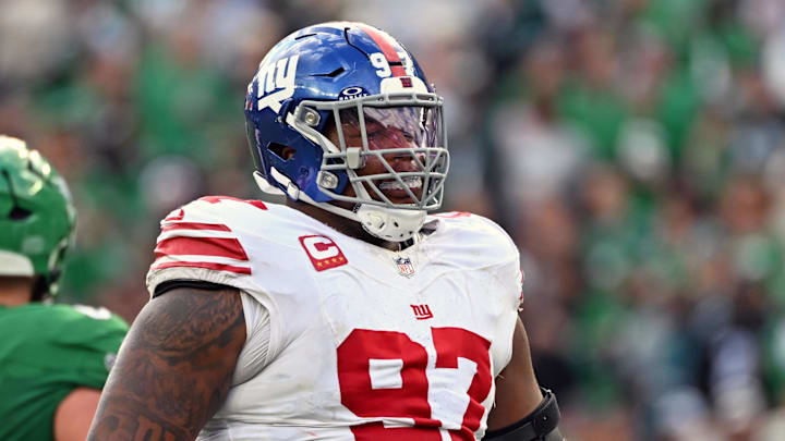New York Giants defensive tackle Dexter Lawrence (97).