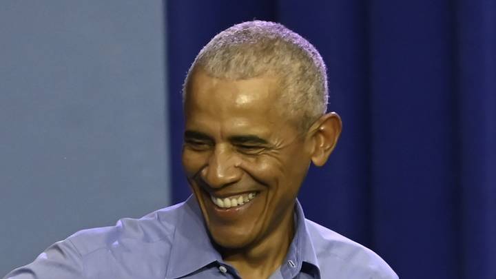 Former US President Barack Obama in New Jersey