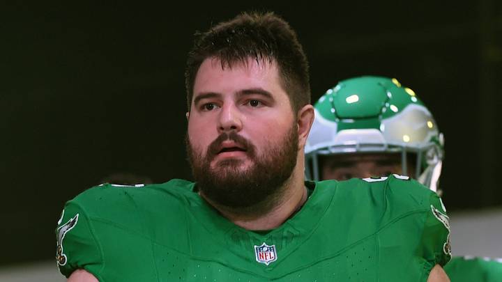 Philadelphia Eagles guard Landon Dickerson Philadelphia Eagles guard Landon Dickerson