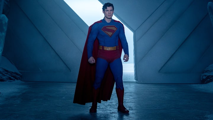 DAVID CORENSWET as Superman in DC Studios’ and Warner Bros. Pictures’ “SUPERMAN,” a Warner Bros. Pictures release. Photo Credit: Jessica Miglio. Copyright: © 2025 Warner Bros. Ent. All Rights Reserved. TM & © DC