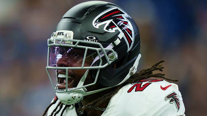 Atlanta Falcons running back Tyler Goodson