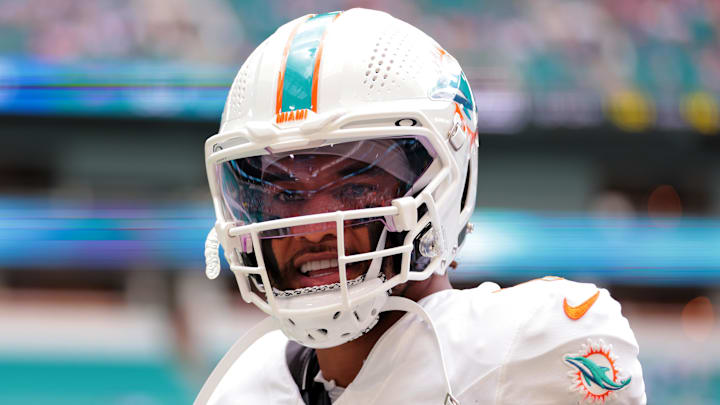 Atlanta Falcons quarterback Tua Tagovailoa 