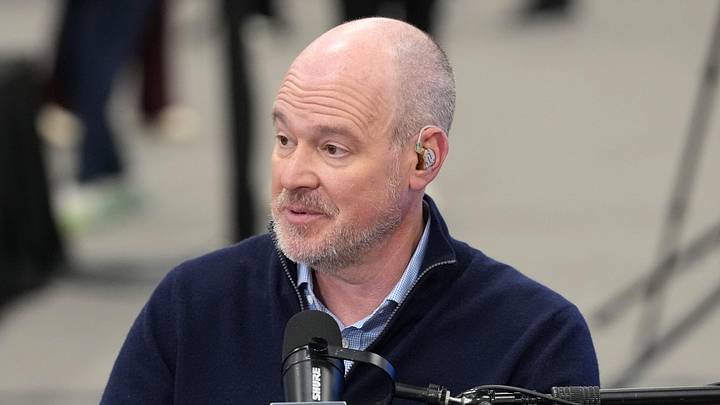 Rich Eisen at the NFL Scouting Combine