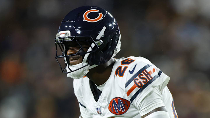 Chicago Bears cornerback Nahshon Wright