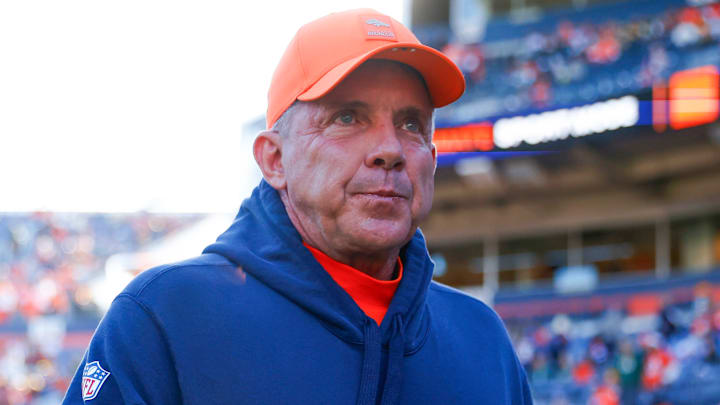 Denver Broncos head coach Sean Payton Denver Broncos head coach Sean Payton