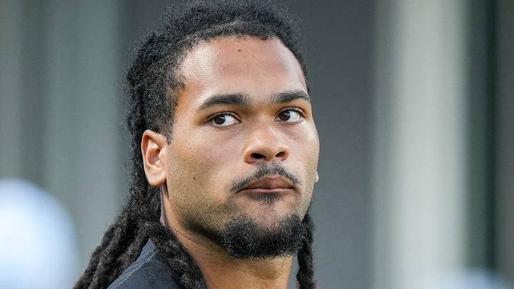 Carolina Panthers running back Jonathon Brooks 