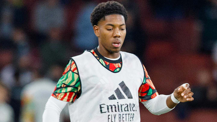 Myles Lewis-Skelly made his UEFA Champions League debut Tuesday against Paris Saint-Germain.