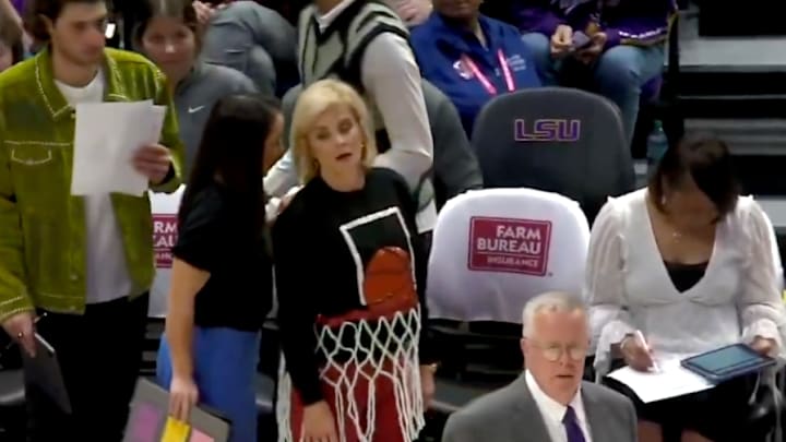 LSU women's basketball coach Kim Mulkey