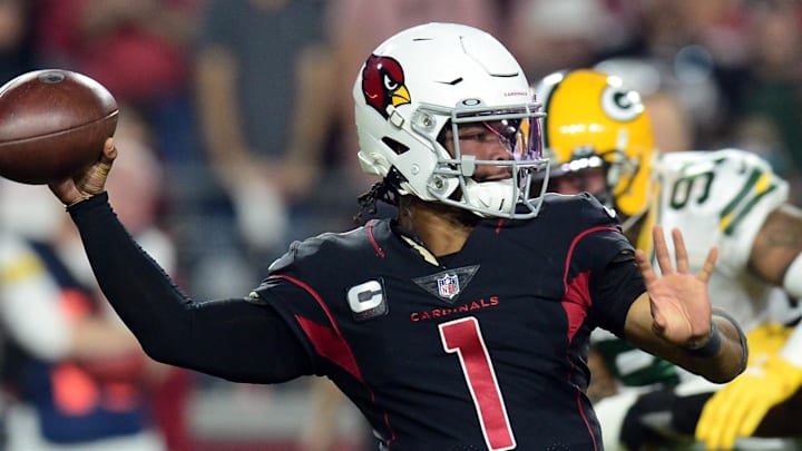 If healthy, Arizona Cardinals quarterback Kyler Murray will lead the team into Sunday's game against the Green Bay Packers.