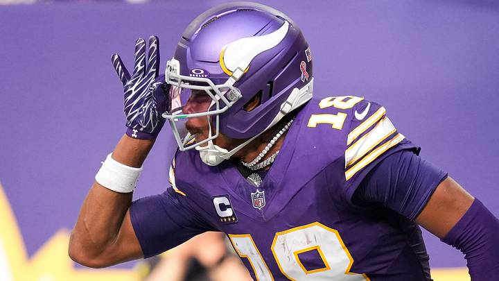 Minnesota Vikings WR Justin Jefferson Minnesota Vikings WR Justin Jefferson