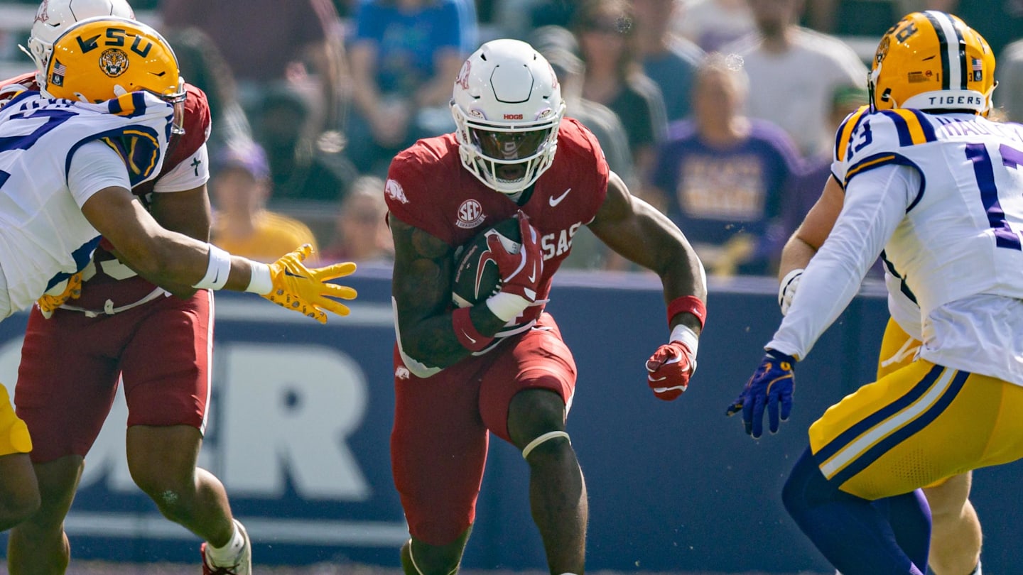 Washington Waits Longer Than Expected, but Dream Continues for Hogs' Running Back