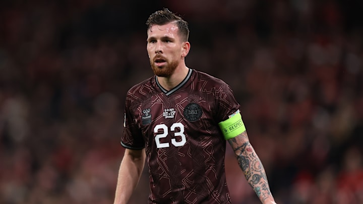 Pierre-Emile Hojberg, capitaine de la sélection danoise.