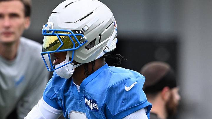 Detroit Lions running back Jahmyr Gibbs