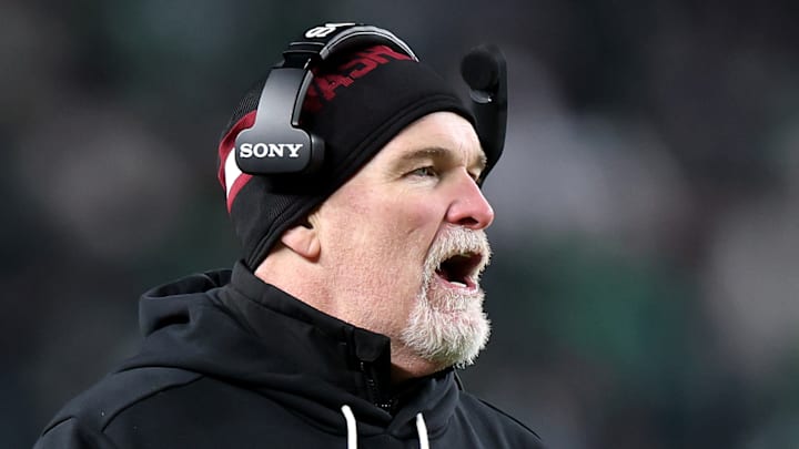 Washington Commanders head coach Dan Quinn
