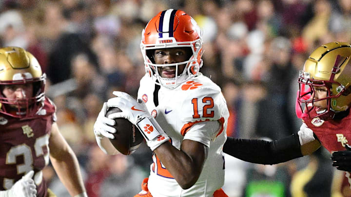 Clemson Tigers wide receiver Bryant Wesco Jr. is in a best-case scenario Clemson Tigers wide receiver Bryant Wesco Jr. is in a best-case scenario