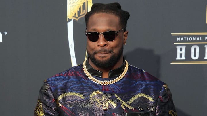 Feb 8, 2024; Las Vegas, NV, USA; Gerald McCoy Mandatory Credit: Kirby Lee-Imagn Images Feb 8, 2024; Las Vegas, NV, USA; Gerald McCoy Mandatory Credit: Kirby Lee-Imagn Images