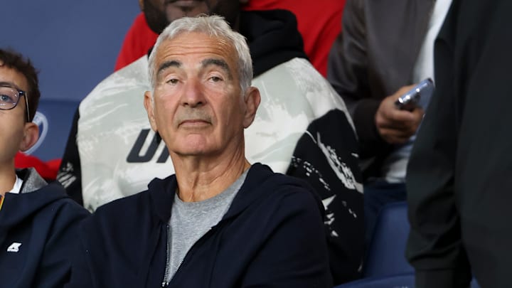 Domenech lors du match du PSG face à Lens