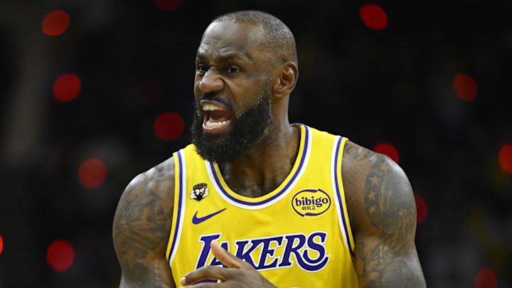 Los Angeles Lakers forward LeBron James