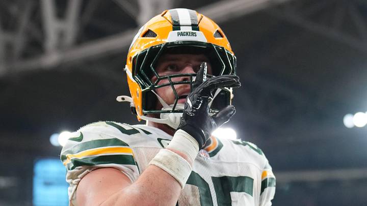 Green Bay Packers tight end Tucker Kraft