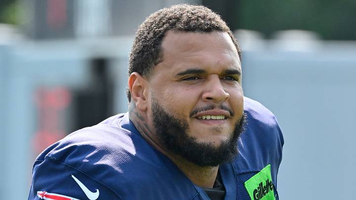 Aug 11, 2026; Foxborough, MA, USA; New England Patriots defensive tackle Cory Durden (94) walks to practice during training camp at Gillette Stadium. Mandatory Credit: Eric Canha-Imagn Images Aug 11, 2026; Foxborough, MA, USA; New England Patriots defensive tackle Cory Durden (94) walks to practice during training camp at Gillette Stadium. Mandatory Credit: Eric Canha-Imagn Images